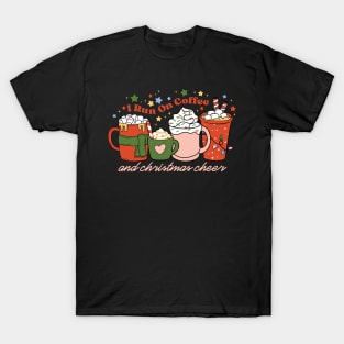 I run on Coffee and Christmas Cheer T-Shirt